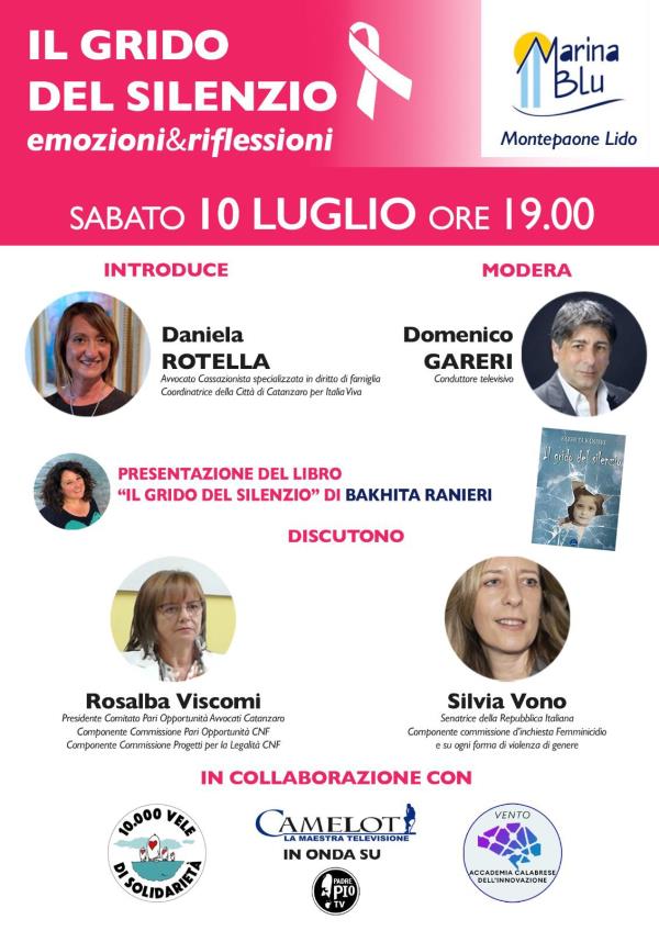 images  “Il grido del silenzio, emozioni & riflessioni”, l'incontro a Montepaone sulla violenza sulle donne