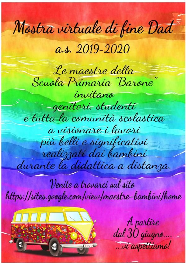 In una mostra on line i lavori più belli realizzati durante la Dad dai bimbi della Primaria "Barone" images In una mostra on line i lavori più belli realizzati durante la Dad dai bimbi della Primaria "Barone"