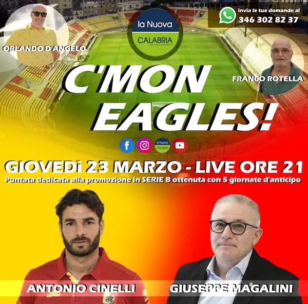 images C'MON EAGLES, la conquista della Serie B all'Arechi e la grande festa del Ceravolo