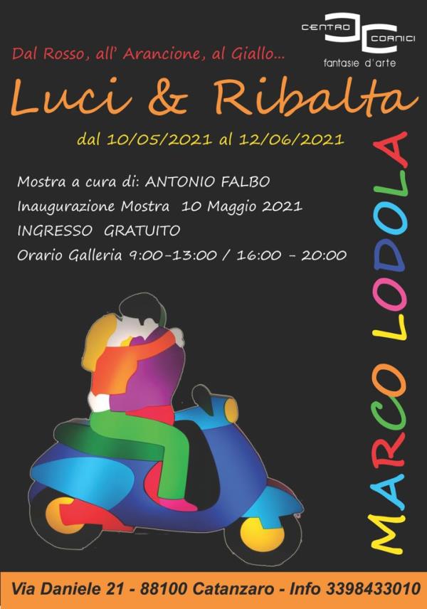 images Catanzaro. Le luci e i colori di Marco Lodola in mostra al Centro cornici di Giuseppe Angotti
