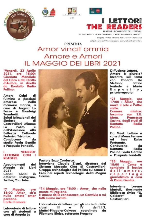 Castrovillari. Al via l'edizione 2021 del "Maggio dei Libri" images Castrovillari. Al via l'edizione 2021 del "Maggio dei Libri"