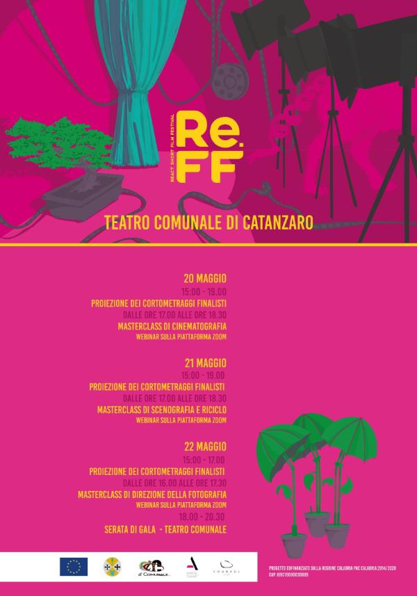 images A Catanzaro torna il ReFF, il Festival dei Cortometraggi: dal vivo al Cine-teatro comunale
