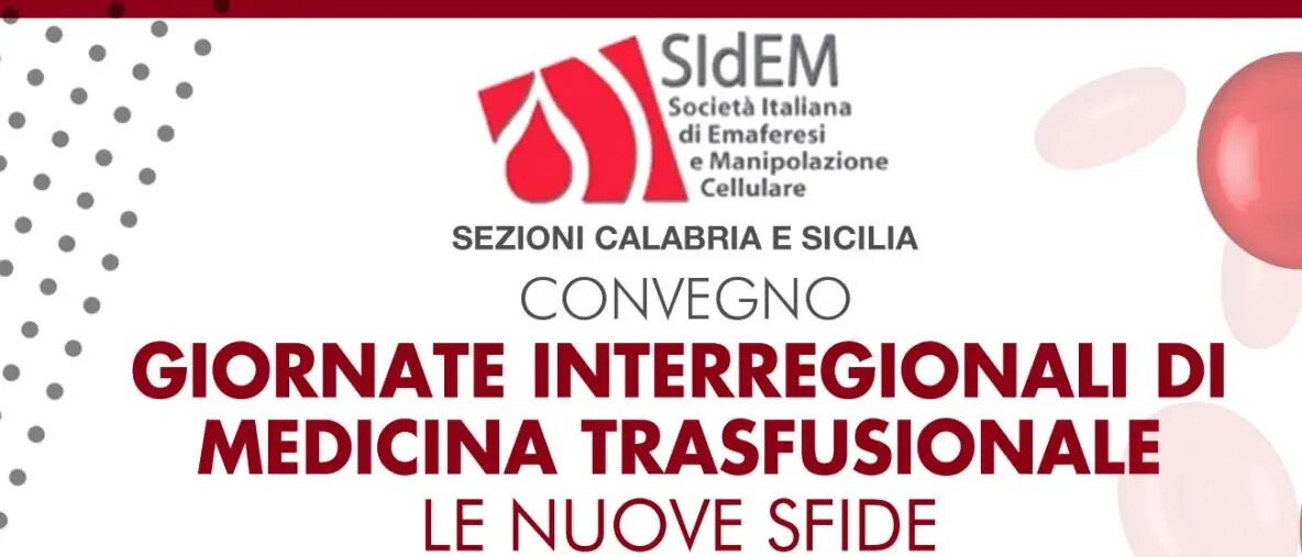 images Le nuove sfide della medicina trasfusionale: al via a Catanzaro le giornate di studi interregionali