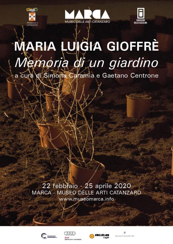 images "Memoria di un Giardino" di Maria Luigia Gioffrè. Al Marca dal 22 febbraio al 25 aprile
