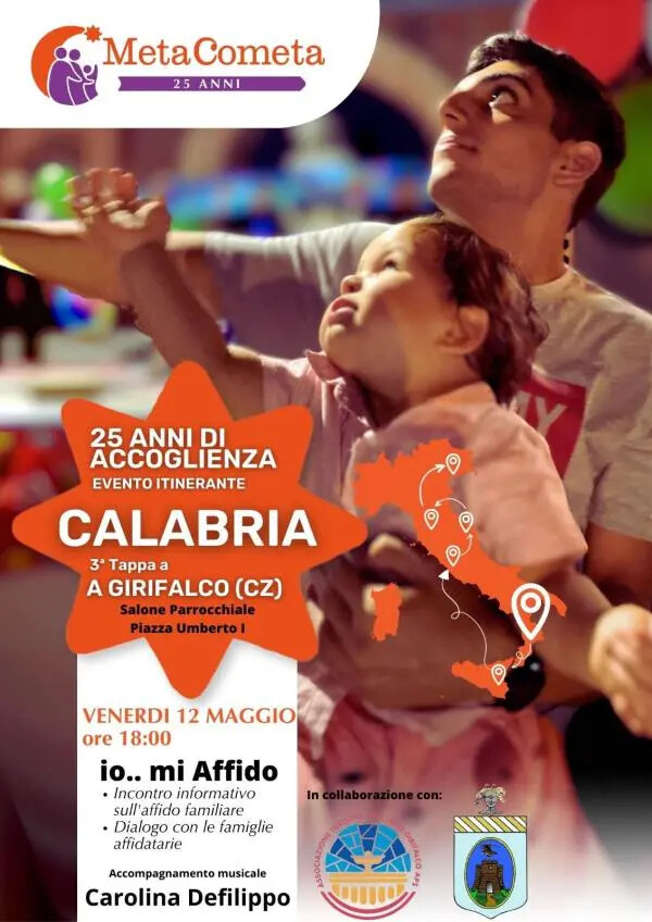 “Io mi…affido”, domani a Girifalco, testimonianze delle famiglie affidatarie
images “Io mi…affido”, domani a Girifalco, testimonianze delle famiglie affidatarie