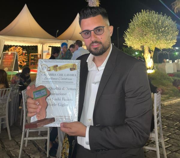images "Calabria che lavora", l'imprenditore catanzarese Michele Giglio premiato a Gioia Tauro