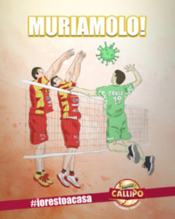 Volley Callipo: “Ecco il nostro muro contro il Coronavirus” images Volley Callipo: “Ecco il nostro muro contro il Coronavirus”