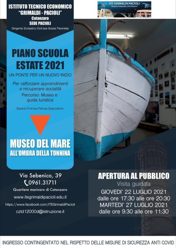 images Museo del mare al Grimaldi Pacioli di Lido. Pisano: "Un gioiellino"