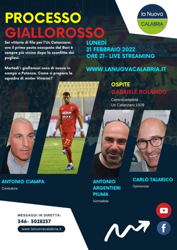 Il Processo Giallorosso. Il Bari non è più un miraggio: ora il Catanzaro vede la vetta   (SEGUI LA DIRETTA DALLE 21) images Il Processo Giallorosso. Il Bari non è più un miraggio: ora il Catanzaro vede la vetta   (SEGUI LA DIRETTA DALLE 21)