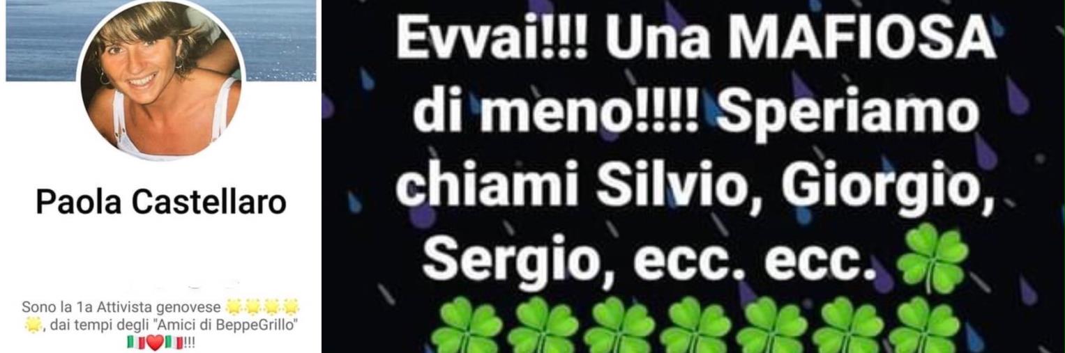 images Esultò dopo la morte della Santelli: la Procura di Genova indaga l'ex attivista del M5S 