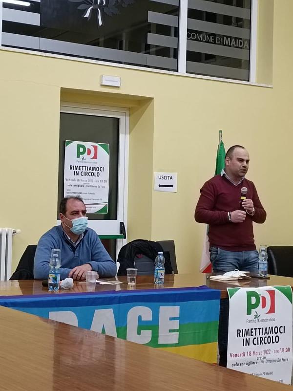 Comunali a Maida, il sindaco Paone incassa il sostegno del Pd per la sua ricandidatura images Comunali a Maida, il sindaco Paone incassa il sostegno del Pd per la sua ricandidatura