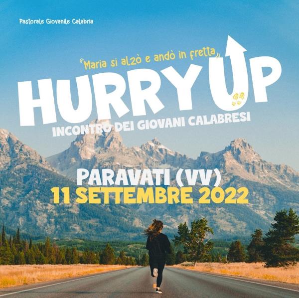 "Hurry hup": domenica 11 settembre a Paravati l’incontro regionale dei giovani delle diocesi calabresi  images "Hurry hup": domenica 11 settembre a Paravati l’incontro regionale dei giovani delle diocesi calabresi