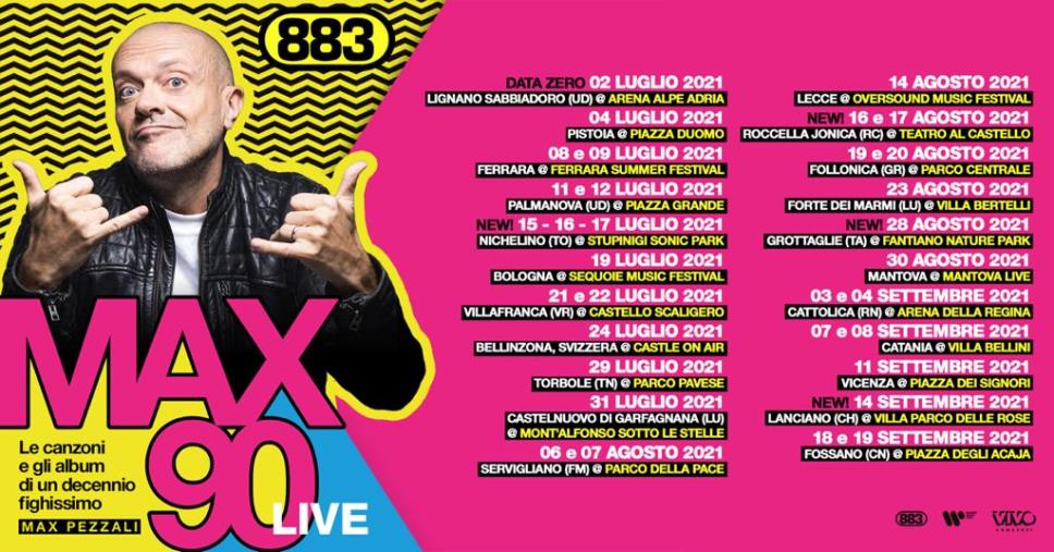 Roccella Summer Festival, raddoppia Max Pezzali. Al Teatro al Castello concerto il 16 e il 17 agosto images Roccella Summer Festival, raddoppia Max Pezzali. Al Teatro al Castello concerto il 16 e il 17 agosto