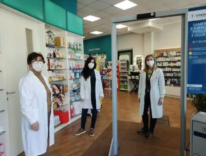 Nel reparto Covid del Policlinico arriva il dispositivo igienizzante Stargate, ideato dalla start up catanzarese KLEIMAS images Nel reparto Covid del Policlinico arriva il dispositivo igienizzante Stargate, ideato dalla start up catanzarese KLEIMAS