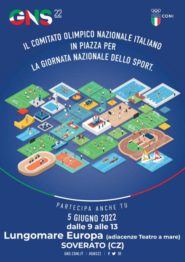 Giornata nazionale dello sport, il CONI catanzarese la celebra a Soverato il 5 giugno images Giornata nazionale dello sport, il CONI catanzarese la celebra a Soverato il 5 giugno