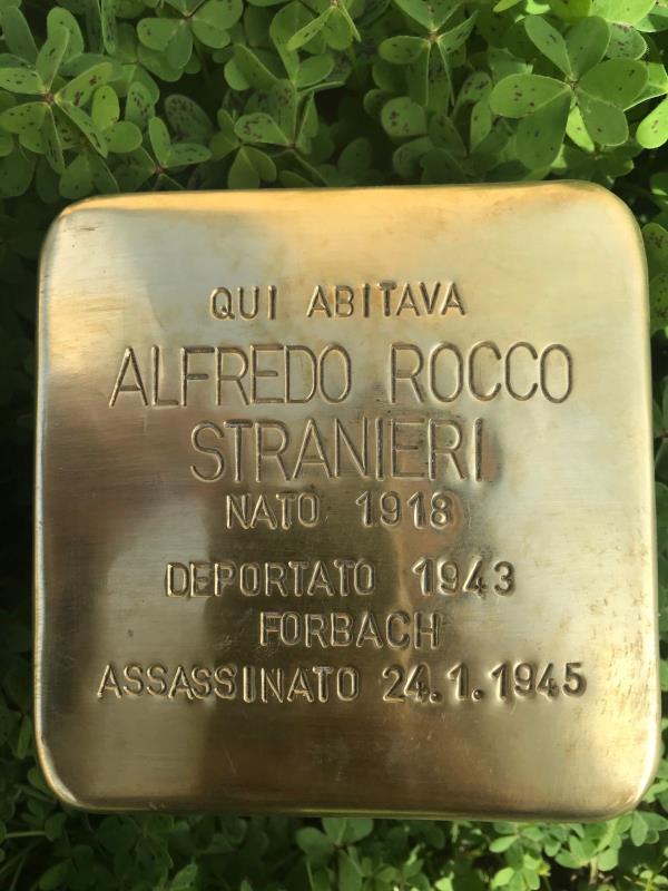 images Giorno della memoria. Anche Girifalco avrà la sua pietra d'inciampo in ricordo di Alfredo Rocco Stranieri