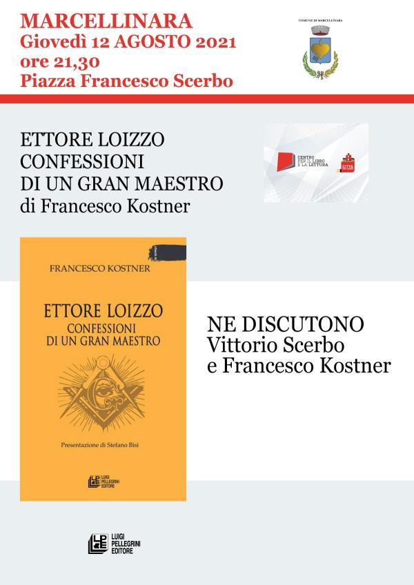 images Marcellinara, domani la presentazione del libro “Confessioni di un Gran Maestro” di Francesco Kostner