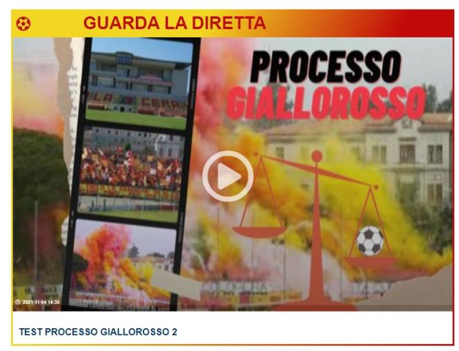 Processo giallorosso, ogni lunedì dalle 21 in diretta 
