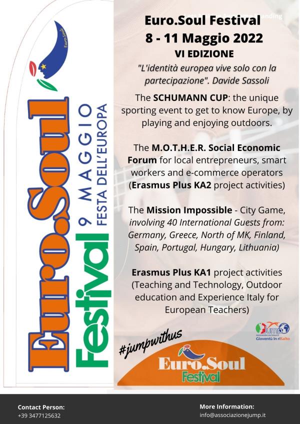 A maggio ritorna il festival d'Europa dell'associazione Jump: le tappe nel Catanzarese images A maggio ritorna il festival d'Europa dell'associazione Jump: le tappe nel Catanzarese