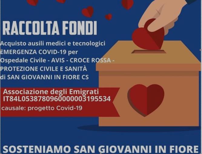 images Coronavirus. A San Giovanni in fiore parte una raccolta fondi per superare l'emergenza 