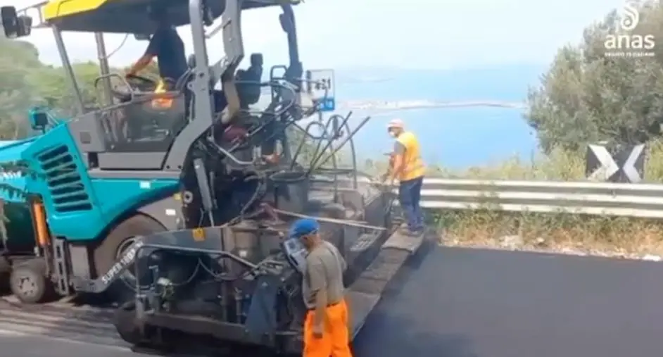 images Risanamento della pavimentazione sulla Statale 18 tra Pizzo e Vibo Valentia