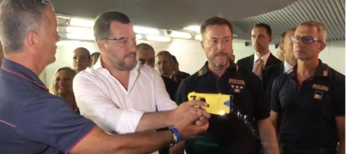 images Saccomanno (Lega): "Estendere il Taser per la sicurezza anche in Calabria"