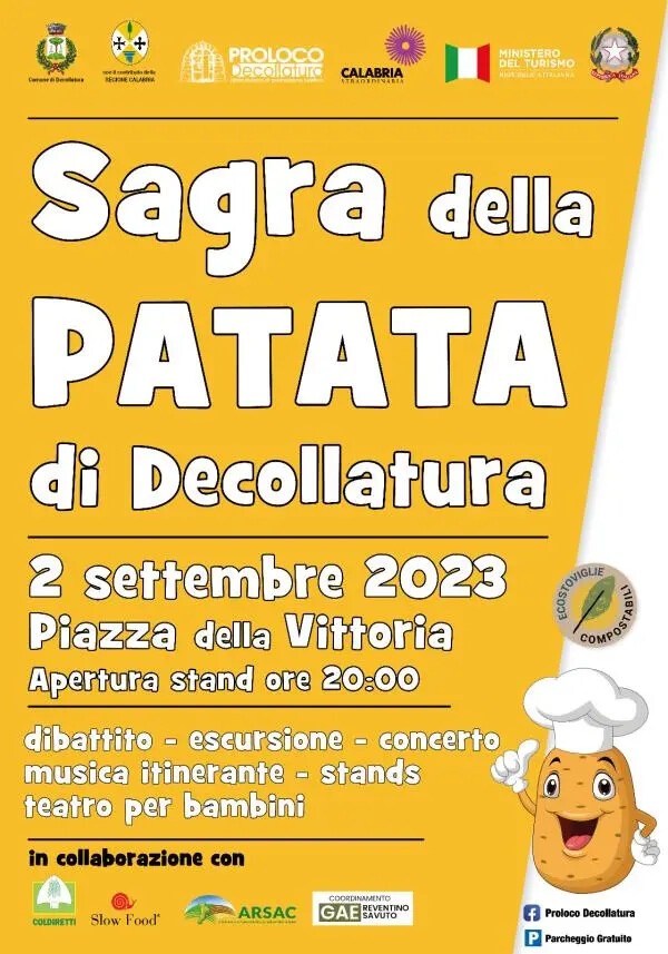 images Decollatura, tutto pronto per la "Sagra della patata": appuntamento a settembre