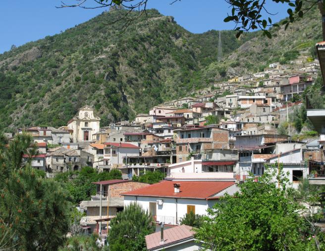 images San Luca. Consiglio comunale dopo la cattura di Pelle: ha partecipato anche una delegazione di Gioventù nazionale Catanzaro