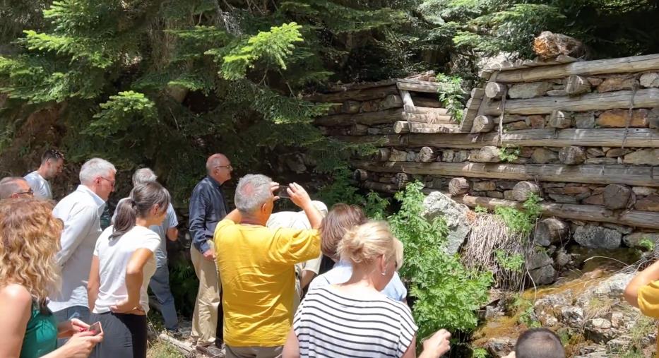 images Reggio, Sorical incontra i docenti dei balcani in visita alla diga del Menta 