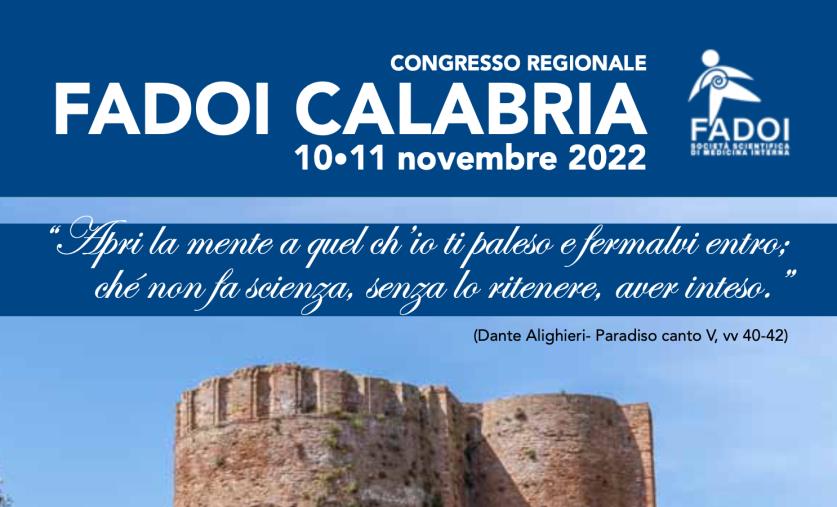 A Catanzaro il convegno annuale di Fadoi-Animo: al centro del lavori la Medicina interna images A Catanzaro il convegno annuale di Fadoi-Animo: al centro del lavori la Medicina interna