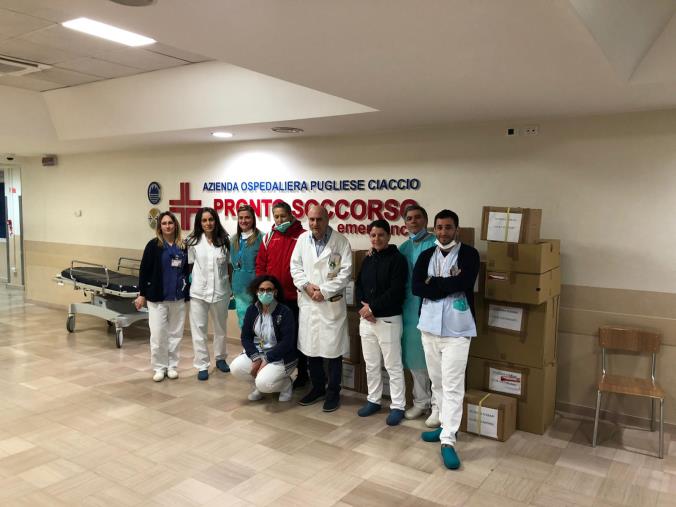 Coronavirus. La Scuderia Ferrari di Catanzaro ha donato 3mila euro di materiali medici da destinare al "Pugliese" images Coronavirus. La Scuderia Ferrari di Catanzaro ha donato 3mila euro di materiali medici da destinare al "Pugliese"