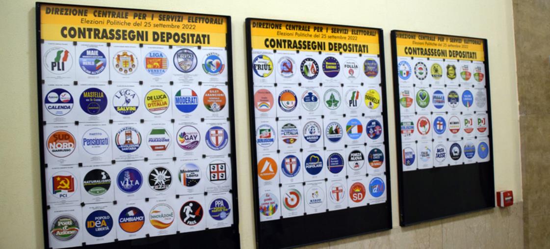 Politiche 2022, oggi l'ultimo giorno per depositare i simboli e fra una settimana le liste images Politiche 2022, oggi l'ultimo giorno per depositare i simboli e fra una settimana le liste