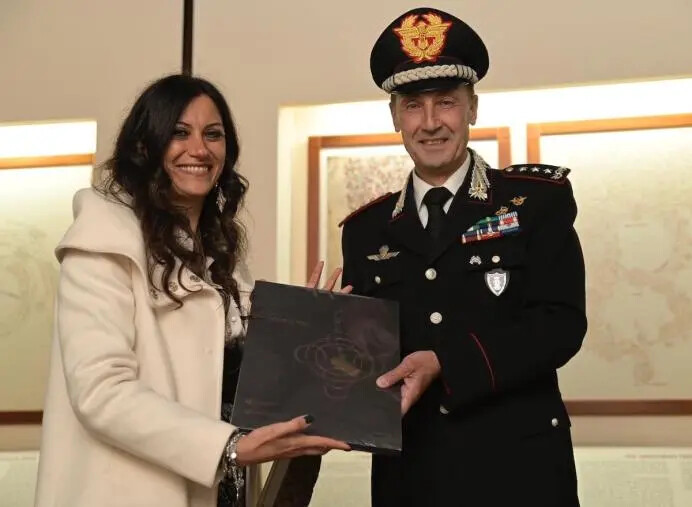 images San Giovanni in Fiore, il comandante interregionale di Sicilia e Calabria in visita all'Abbazia florense