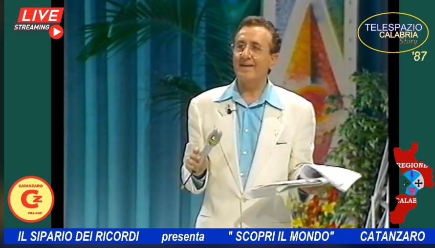 images Il "Sipario dei ricordi" di Catanzaro Village si apre alla trasmissione "Scopri il mondo"