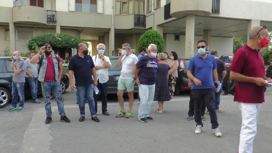 images Metropolitana Catanzaro. Sit-in nel quartiere Pistoia per la variante 'dimenticata' 