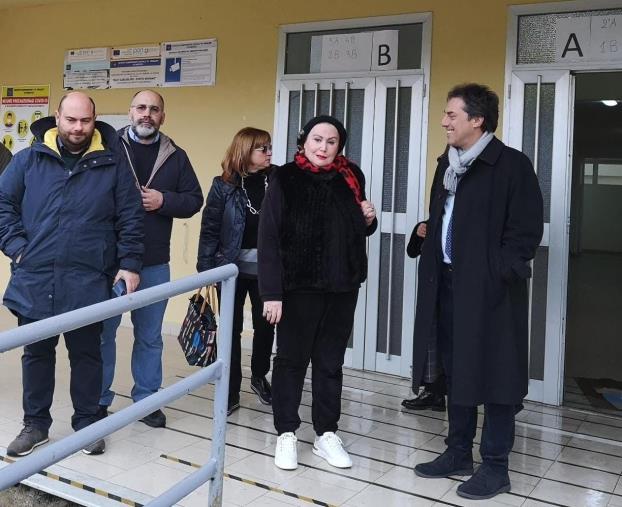 images Catanzaro, sopralluogo di Fiorita nei plessi scolastici Murano e Porto