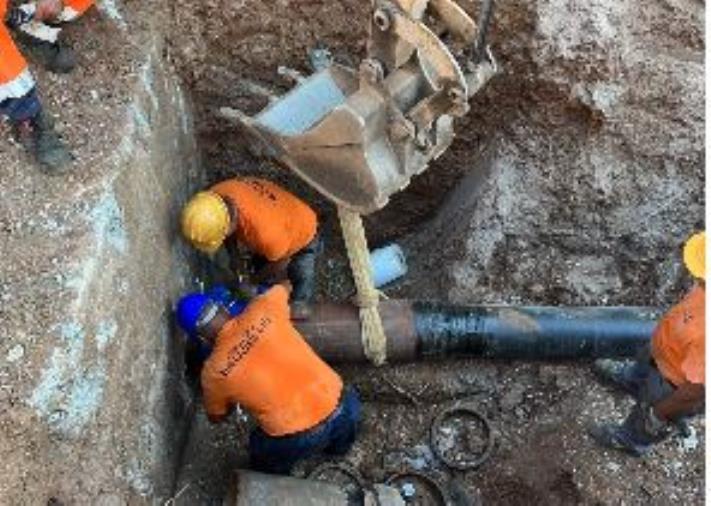 images Acquedotto Sambuco, ultimati i lavori: avviate le manovre di riavvio erogazione