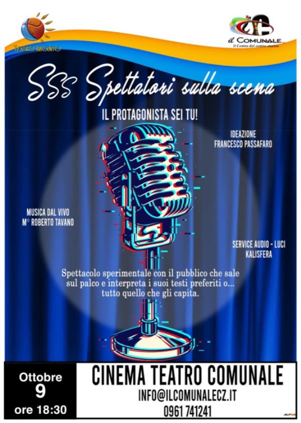 Tutto pronto per l'esperimento "SSS Spettatori Sulla Scena" images Tutto pronto per l'esperimento "SSS Spettatori Sulla Scena"