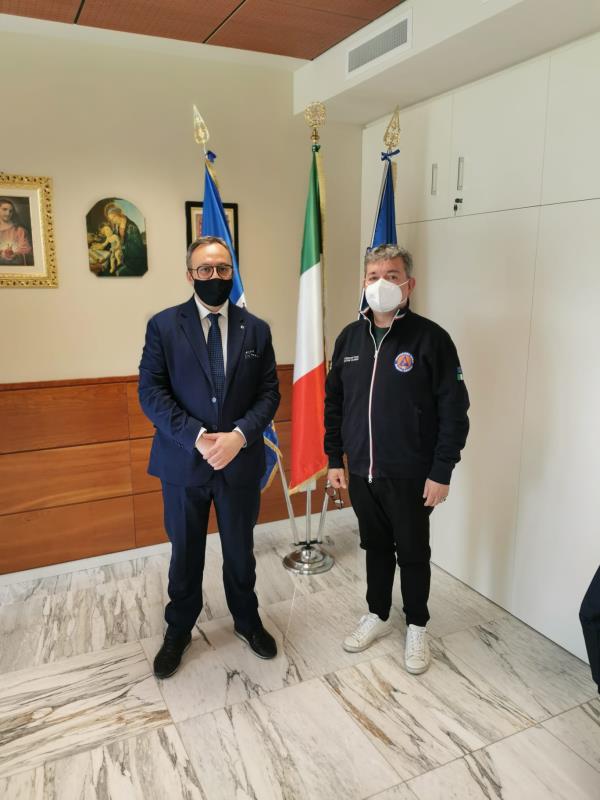images Vaccini nel comparto giustizia e scuola. Il presidente degli avvocati, Talerico, a confronto con il presidente Spirlì