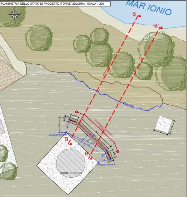 images Isola Capo Rizzuto, al via l'ultimo step per la messa in sicurezza della Torre Vecchia