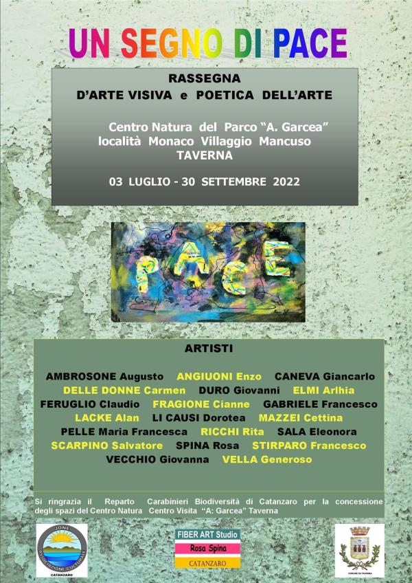 images Catanzaro, l'Associazione Jone presenta la Collettiva d'arte "Un segno di pace"   