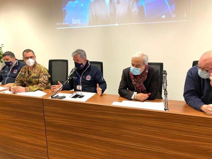 Covid. Riunione dell'Unità di Crisi: "Completare la vaccinazione degli over 80 entro 10 giorni" images Covid. Riunione dell'Unità di Crisi: "Completare la vaccinazione degli over 80 entro 10 giorni"