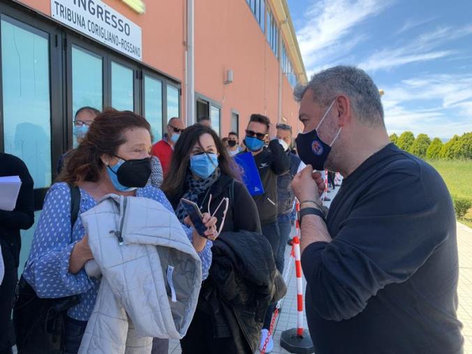 Covid, Spirlì a Corigliano Rossano: "Vaccinate 800mila persone in tutta la Calabria" (VIDEO) images Covid, Spirlì a Corigliano Rossano: "Vaccinate 800mila persone in tutta la Calabria" (VIDEO)