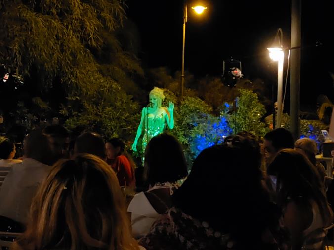 Sellia Marina. Paillettes e piume: Vera Dragone "canta" l'epoca d'oro dei film hollywoodiani images Sellia Marina. Paillettes e piume: Vera Dragone "canta" l'epoca d'oro dei film hollywoodiani