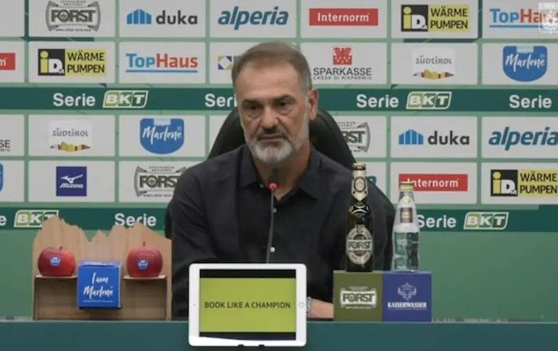 Vivarini dopo la vittoria col Südtirol: "Un plauso alla squadra e a questi tifosi fantastici " images Vivarini dopo la vittoria col Südtirol: "Un plauso alla squadra e a questi tifosi fantastici "