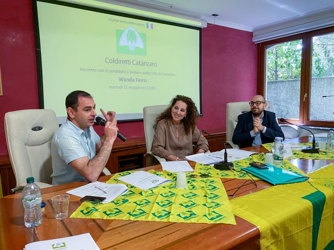 images Elezioni, Wanda Ferro incontra Coldiretti: "Vogliamo difendere il made in Calabria e il made in Catanzaro"