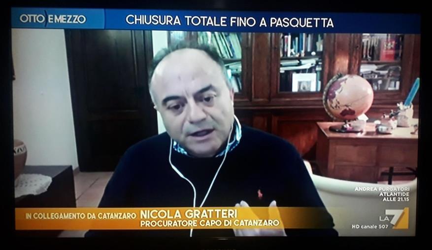 Il procuratore Gratteri su La7: "Con l'emergenza si rischia la perdita di controllo sui territori. Le mafie approfittano dei problemi economici" images Il procuratore Gratteri su La7: "Con l'emergenza si rischia la perdita di controllo sui territori. Le mafie approfittano dei problemi economici"