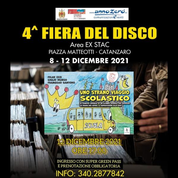 Fiera del Disco, serata finale con il libro di Izzi, Mungo e Santoro all'Area Ex Stac di Catanzaro images Fiera del Disco, serata finale con il libro di Izzi, Mungo e Santoro all'Area Ex Stac di Catanzaro