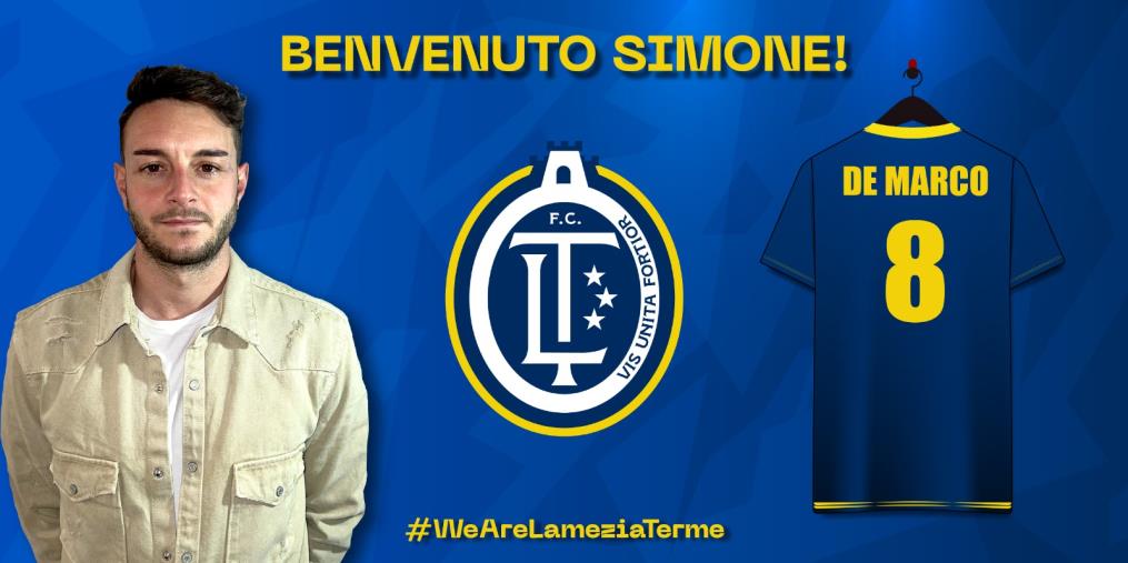 Calcio, FC Lamezia Terme: dalla serie C arriva Simone De Marco images Calcio, FC Lamezia Terme: dalla serie C arriva Simone De Marco