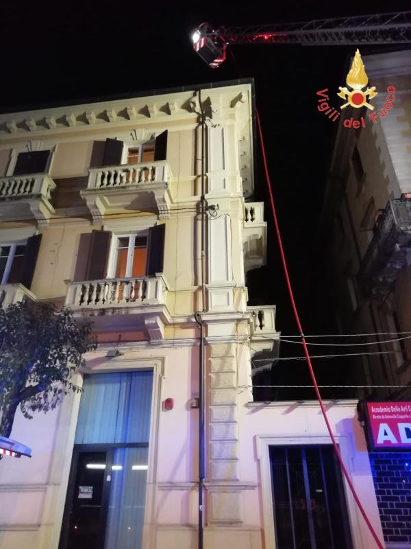 Cosenza, incendio alla canna fumaria di una casa nel centro storico  images Cosenza, incendio alla canna fumaria di una casa nel centro storico